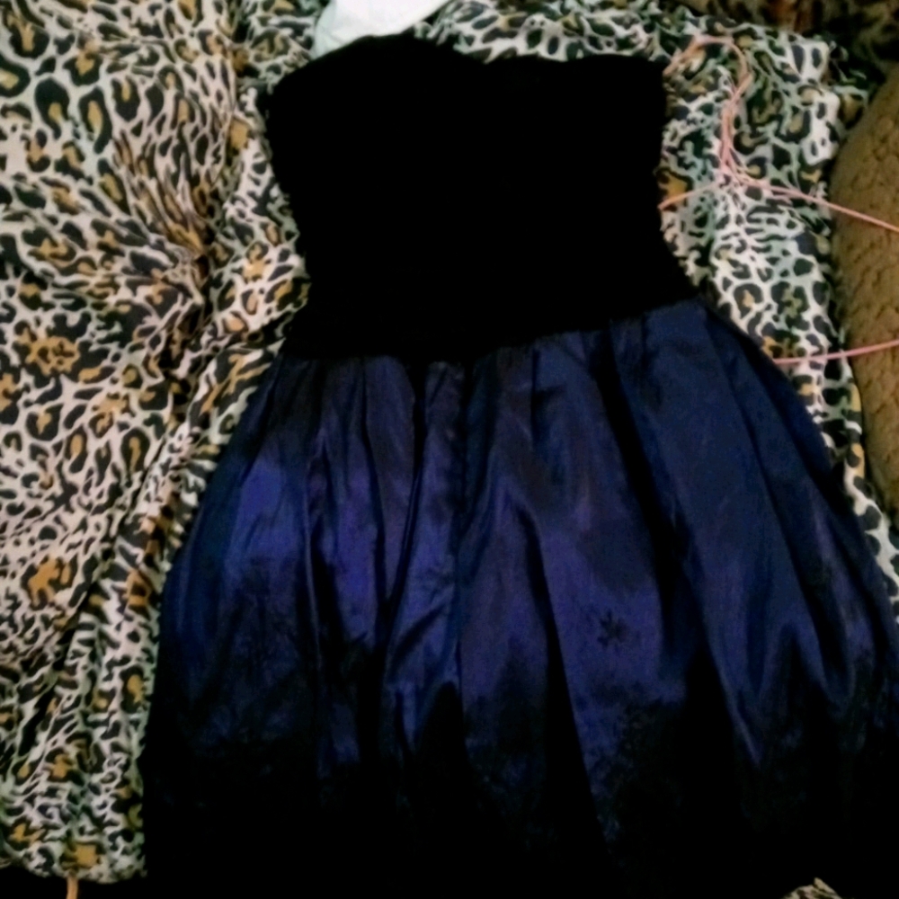 Strapless party dress